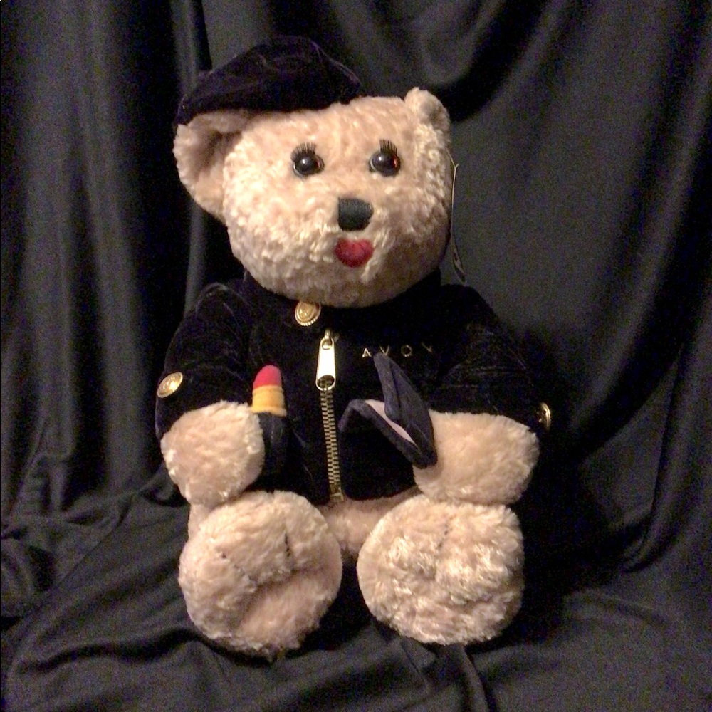 Avon Vintage Beary Beautiful Bear Collection “Ruby Lips”